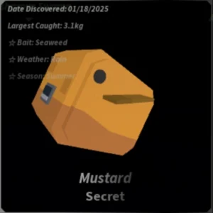 Mustard fisch.
