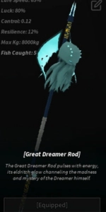 Fisch Great Dreamer Rod.